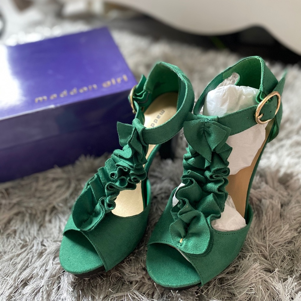 Green heels